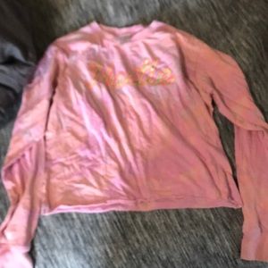 long sleeve crop top